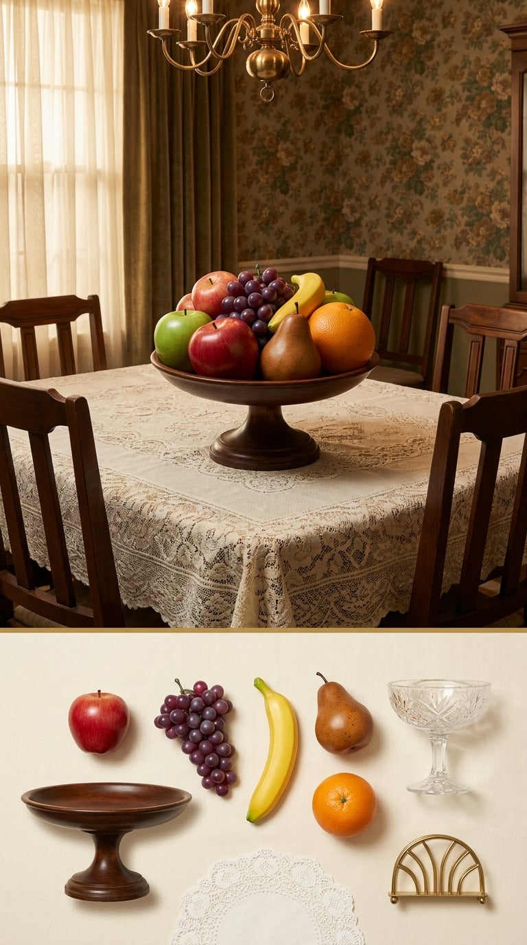 A Bowl of Plastic Fruit as the Permanent Centerpiece