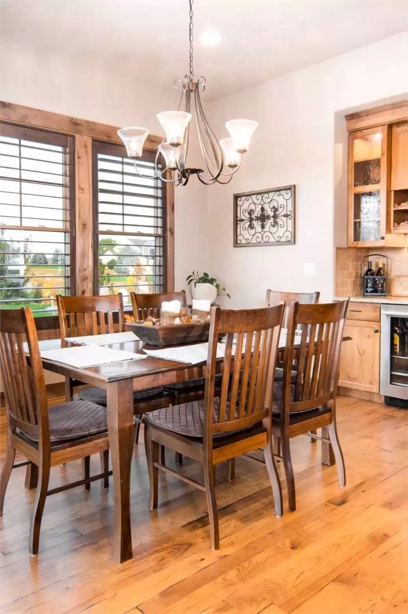 Craftsman Dining Room Where Wood Does the Talking