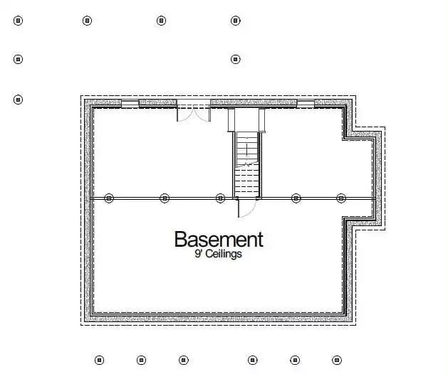 Floor Plan 3 - Alderwyck Avenue 3-Bedroom Country Home with Covered Front Porch Designed for Homeowners Who Believe in Front Porches and Friendly Neighbors