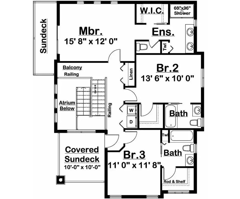 Floor Plan - Second Floor