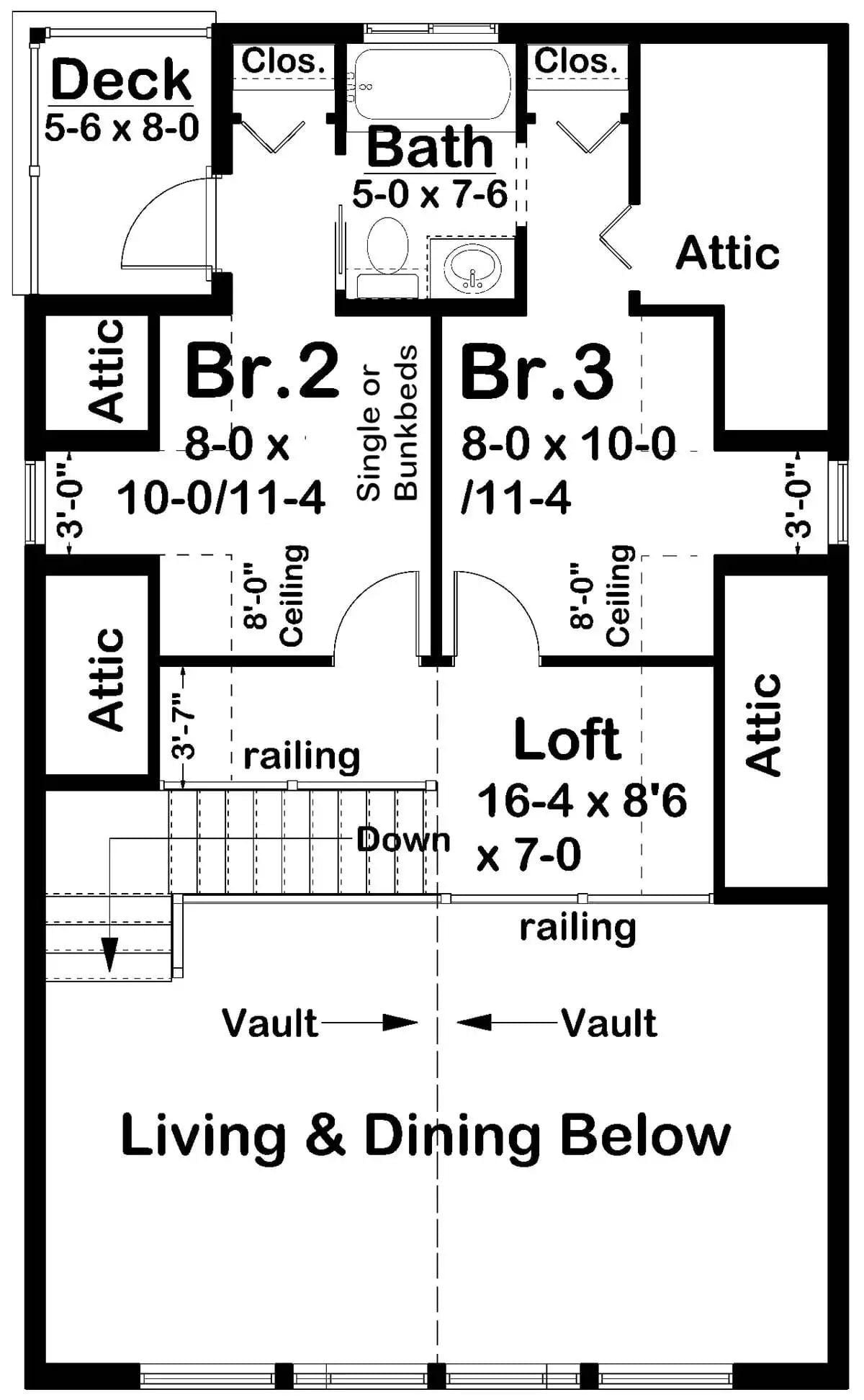Floor Plan - Second Floor