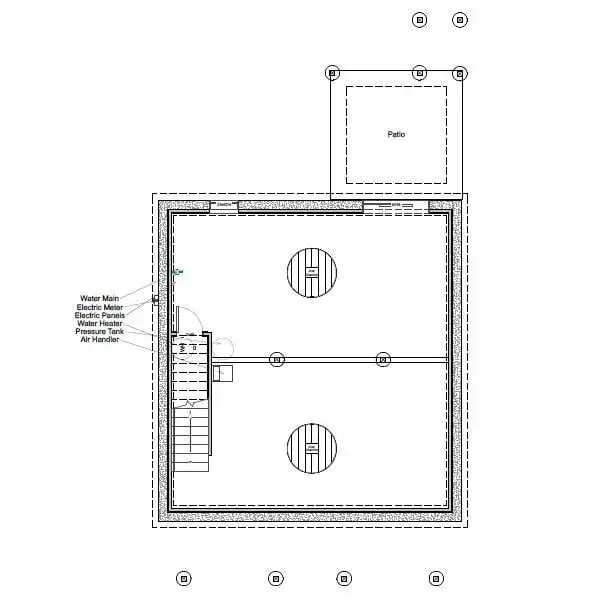 Floor Plan 3 - Belhaven Rise 3-Bedroom Traditional with Front Porch Designed for Homeowners Who Believe in Front Porches and Friendly Neighbors