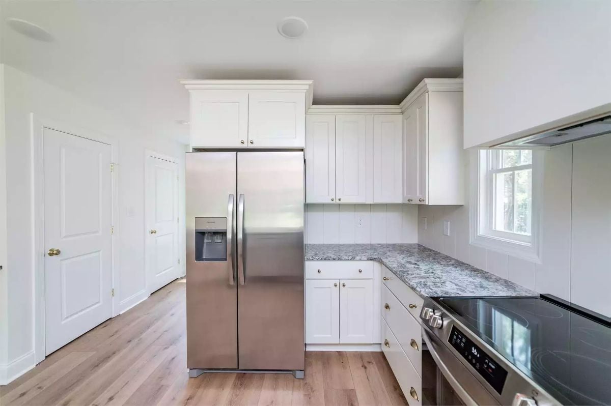 Granite Counters, Brass Hardware, and a Refrigerator That Actually Fits