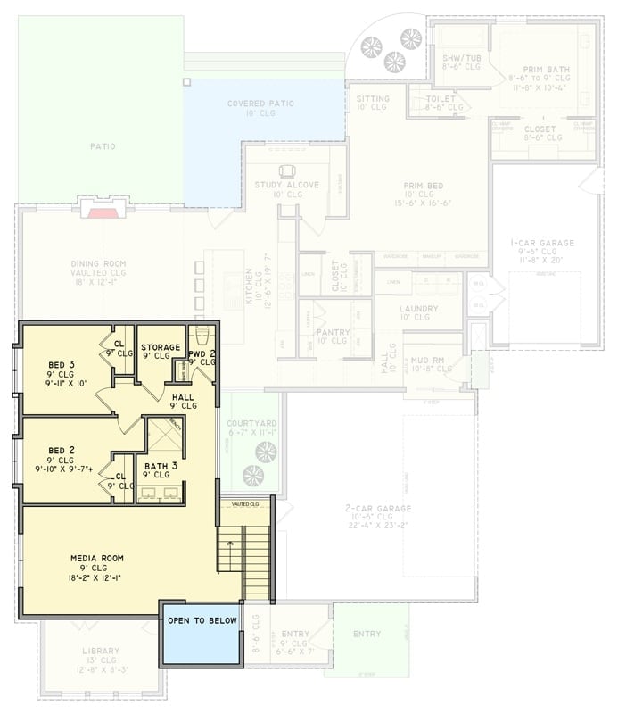 Floor Plan - Second Floor
