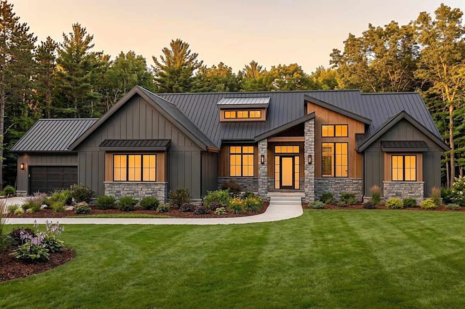 Brackenfield 3-Bedroom Modern Farmhouse with Covered Rear Porch Designed for Families Who Believe in Big Tables, Long Dinners, and Loud Laughter (Floor Plan)