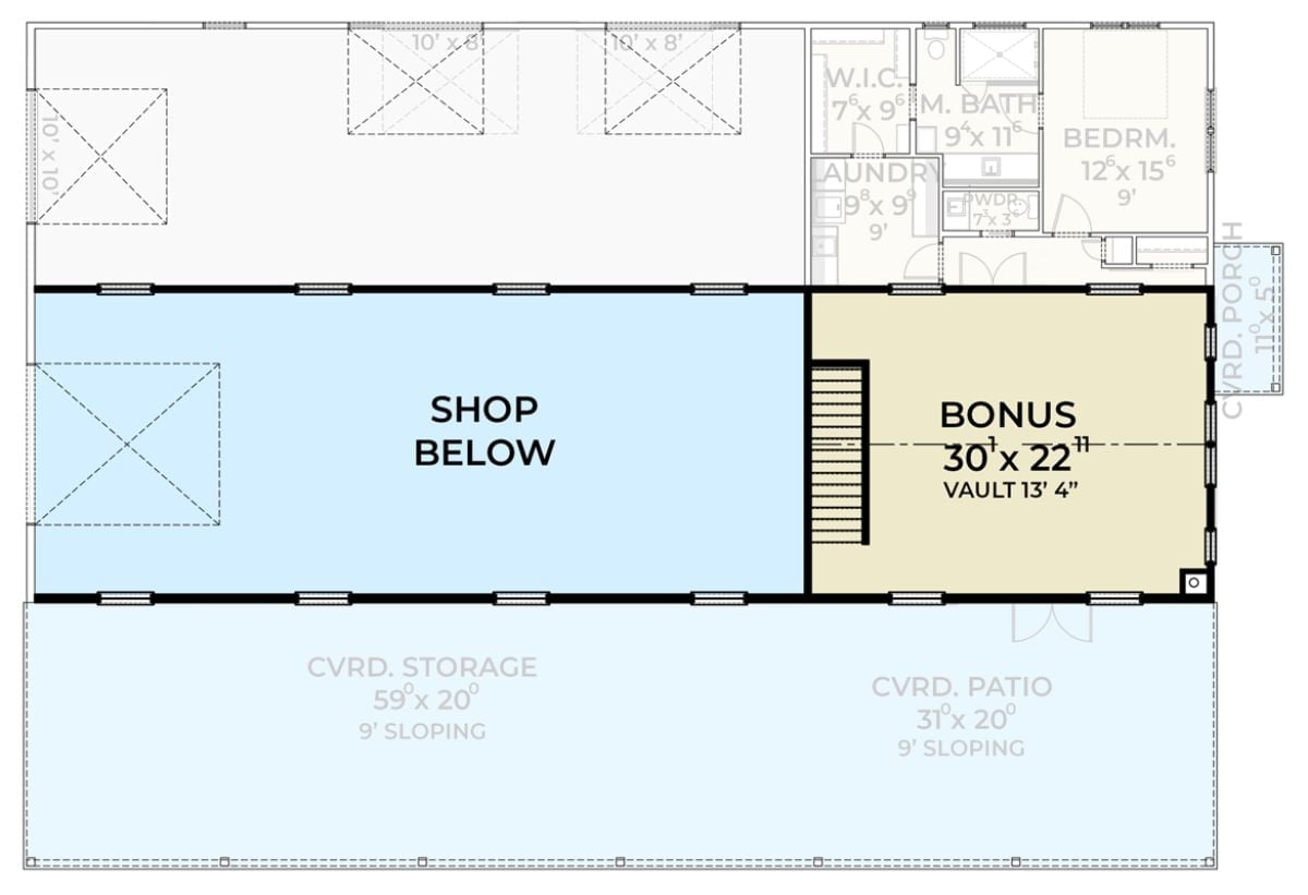 Floor Plan - Bonus Room