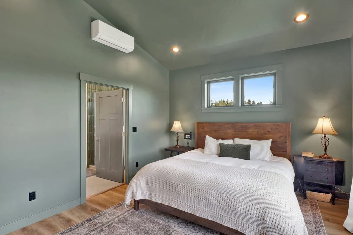 Sage Walls and a Mini-Split That Means Business