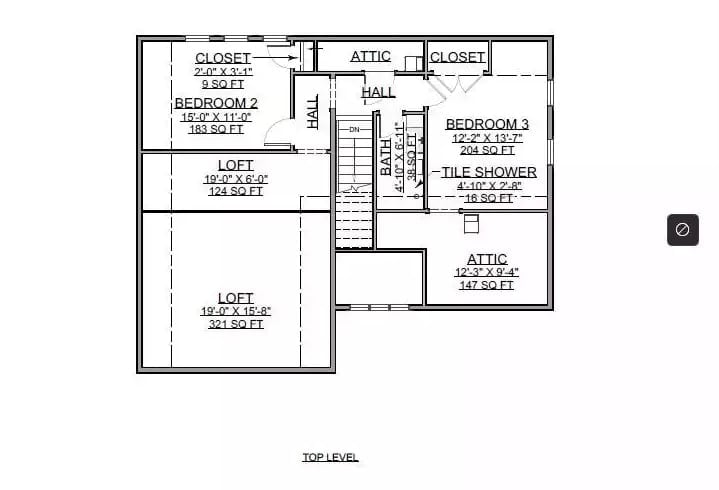 Floor Plan 2 - Briarwind Crescent 3-Bedroom Modern Farmhouse with Upstairs Loft Designed for Families Who Outgrew Their Starter Home Three Years Ago