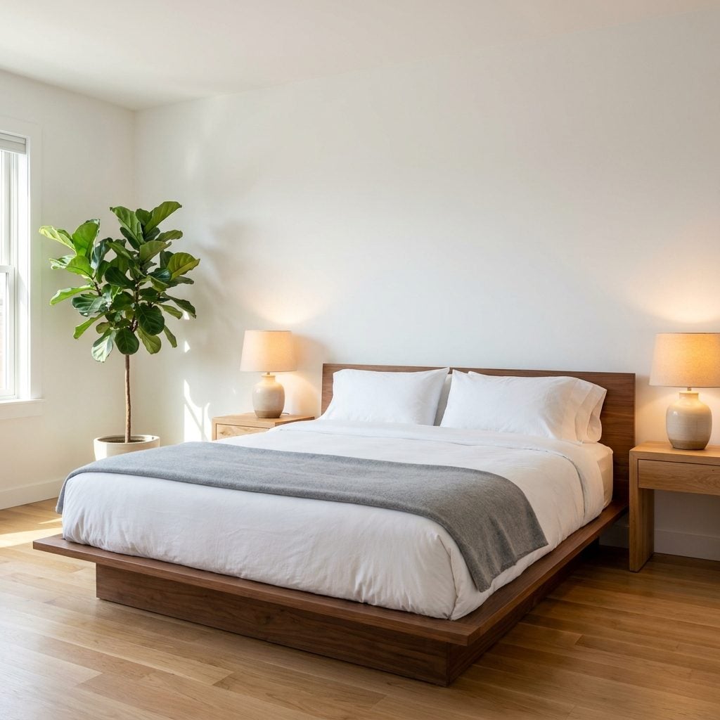 Buying a Bed Frame You Love and Ignoring the Headboard Situation Entirely