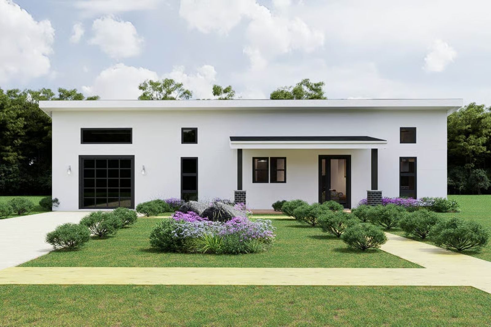 Crestline 2-Bedroom Modern with Open-Concept Living Designed for Couples Who Love a Quiet Morning Coffee More Than Anything (Floor Plan)