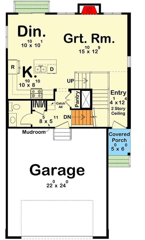 Floor Plan - Main Floor