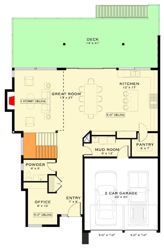 Floor Plan - Main Floor