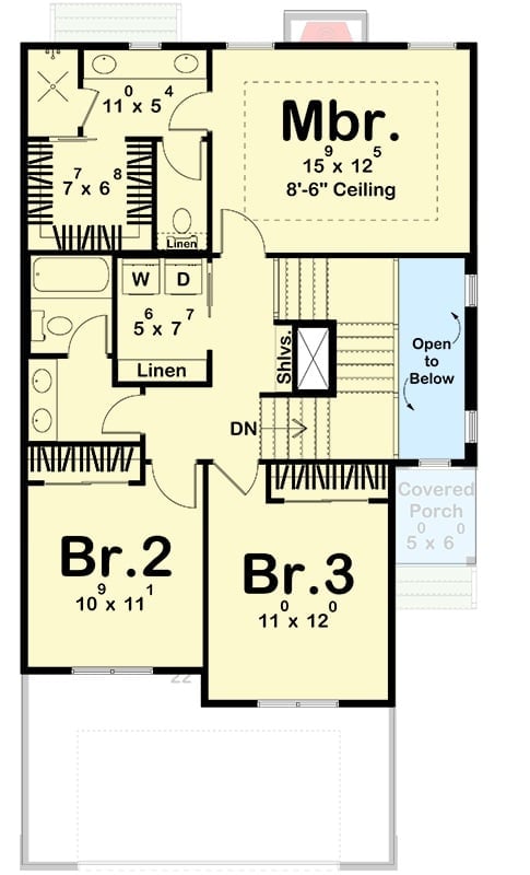 Floor Plan - Second Floor