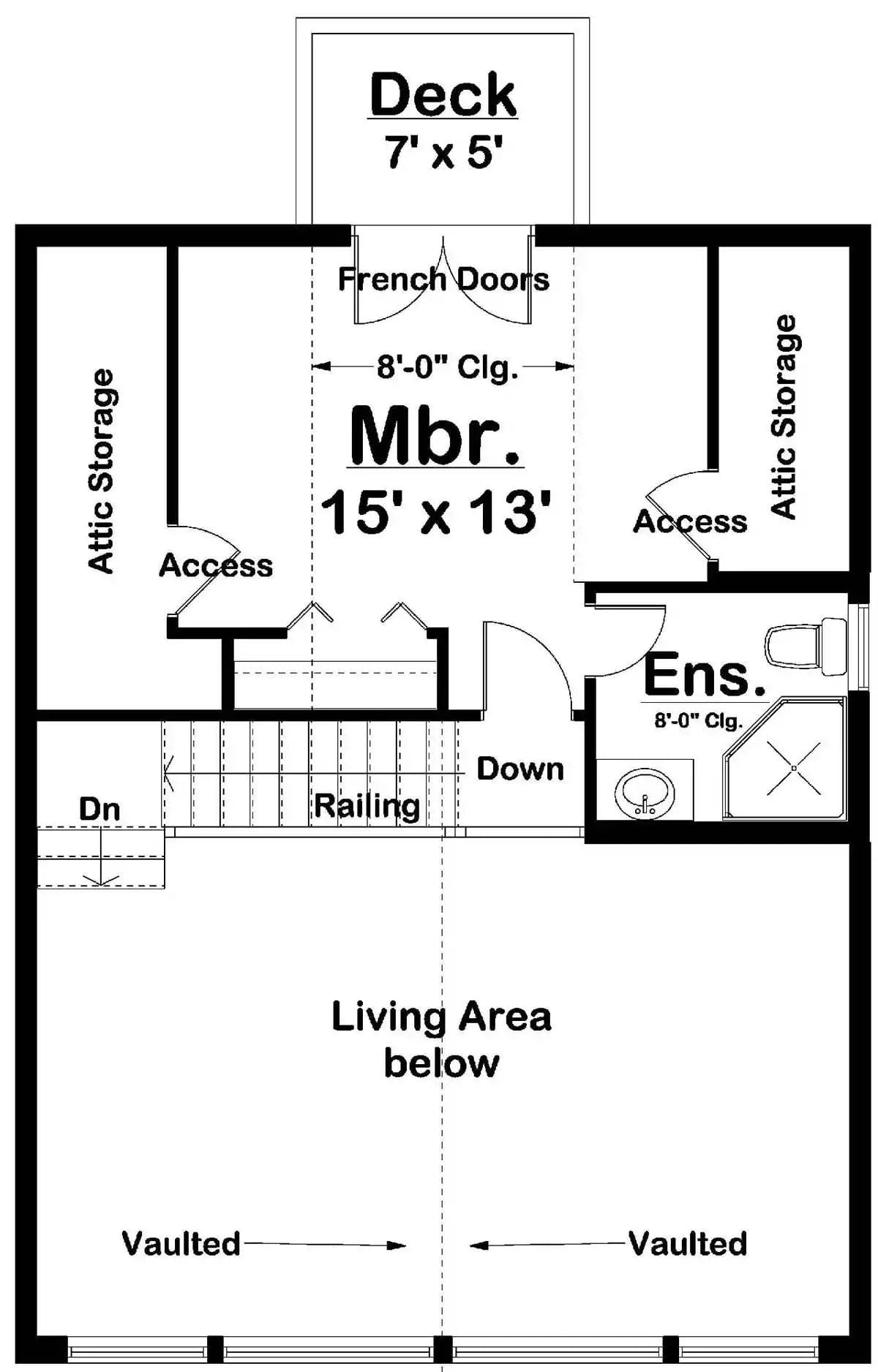 Floor Plan - Second Floor
