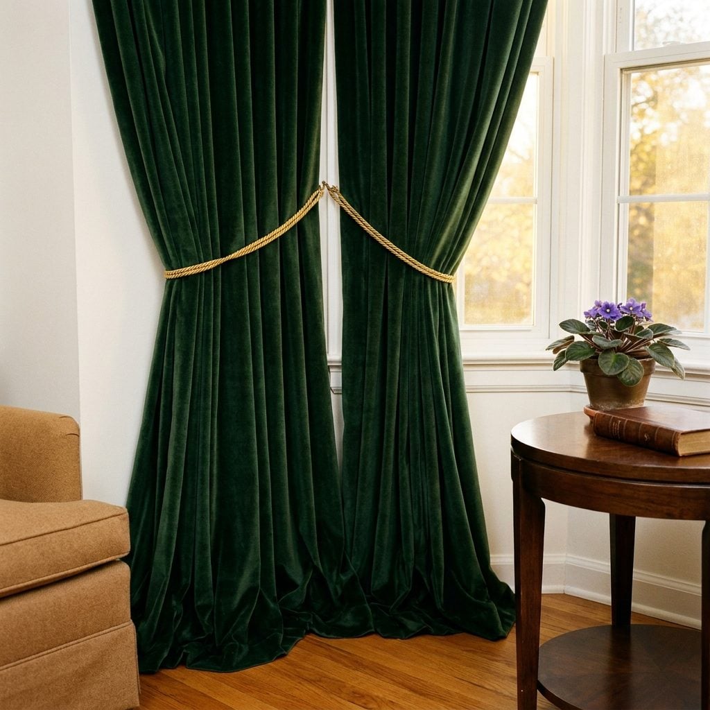 The Curtain Weight That Tells Your Subconscious the Room Is Finished