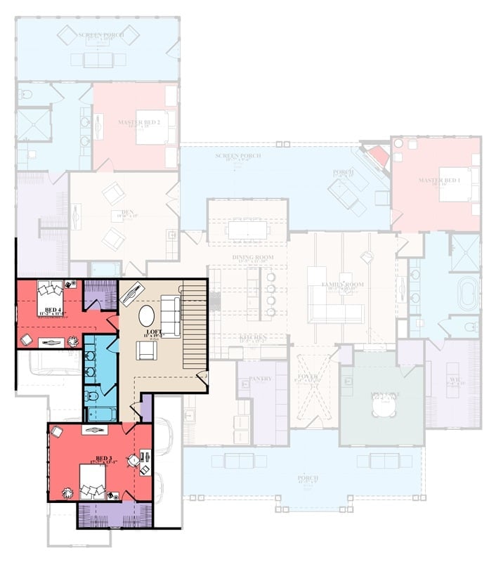 Floor Plan - Second Floor