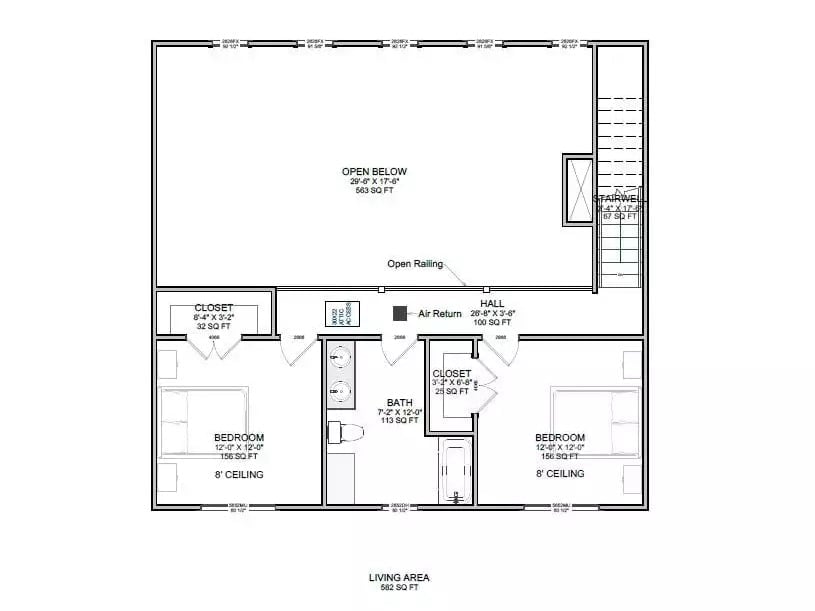 Floor Plan 2 - Emberleaf Lane 3-Bedroom Modern Farmhouse with Main-Floor Primary Designed for Families Who Outgrew Their Starter Home Three Years Ago