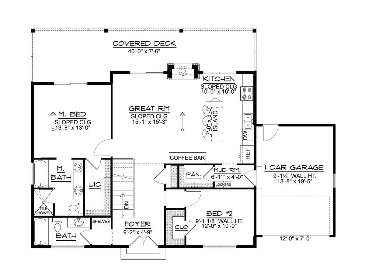 Floor Plan - Main Floor