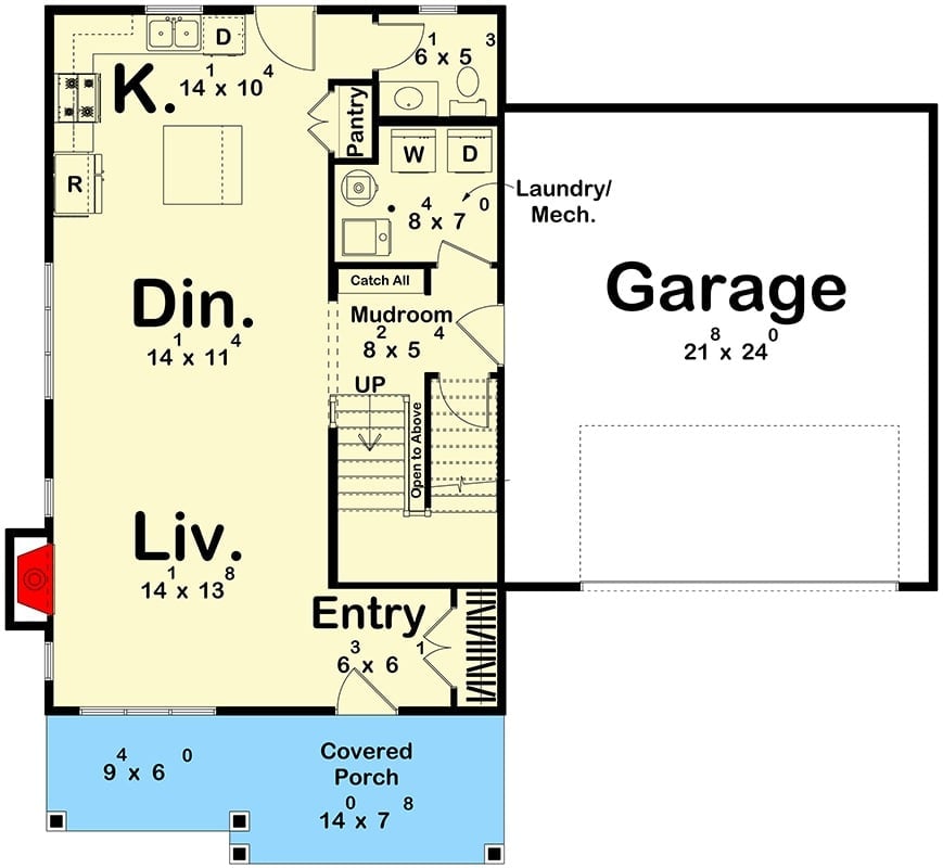 Floor Plan - Main Floor