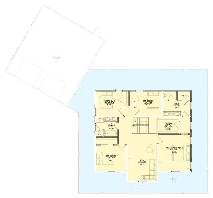 Floor Plan - Second Floor