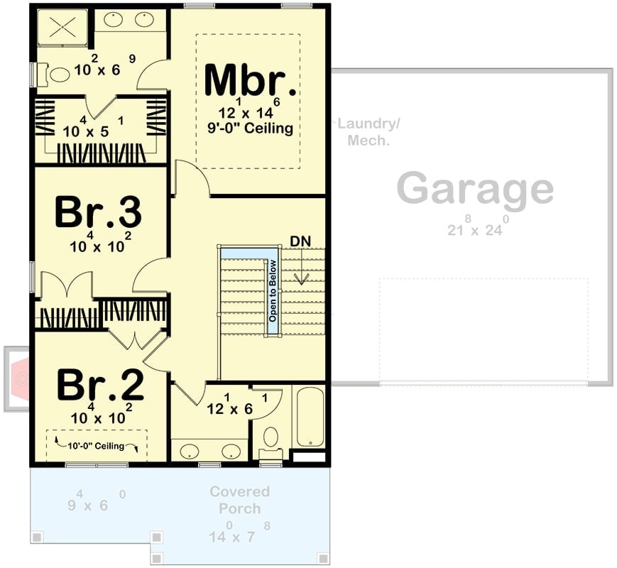 Floor Plan - Second Floor
