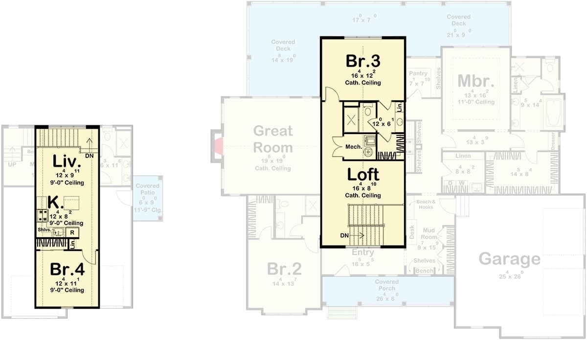 Floor Plan - Second Floor