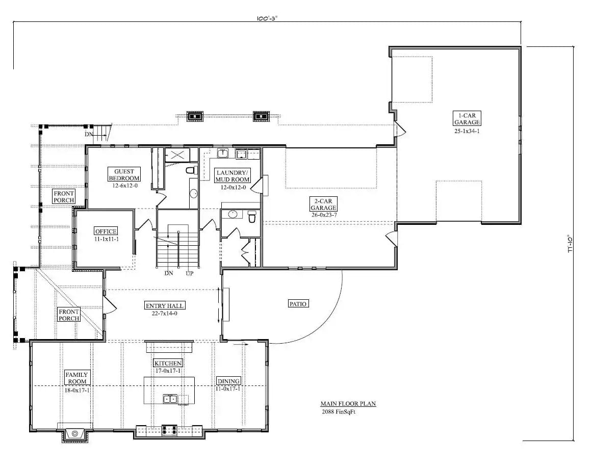 Floor Plan - Main Floor