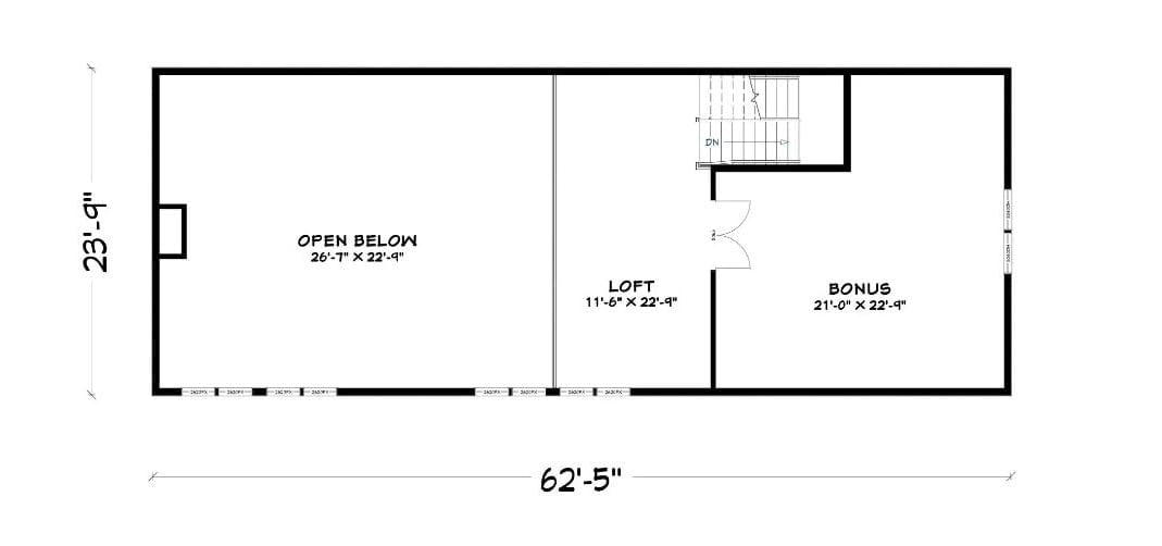 Floor Plan 2 - Friars Row 3-Bedroom Farmhouse with Bonus Room Designed for Families Who Outgrew Their Starter Home Three Years Ago