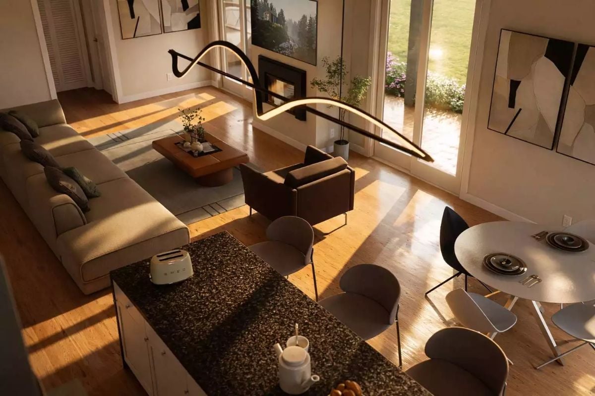 Golden Hour Hits Different When Your Living Room Was Built for It