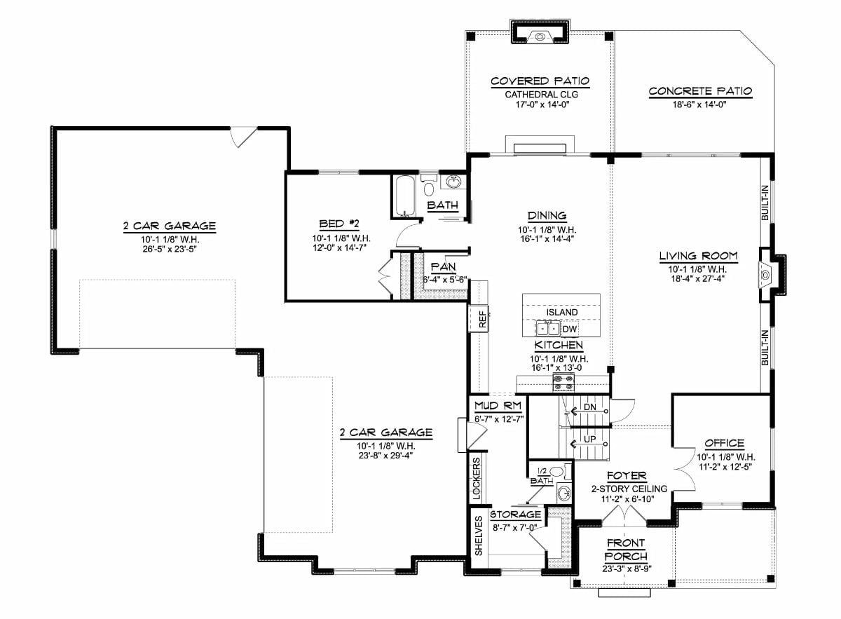 Floor Plan - Main Floor