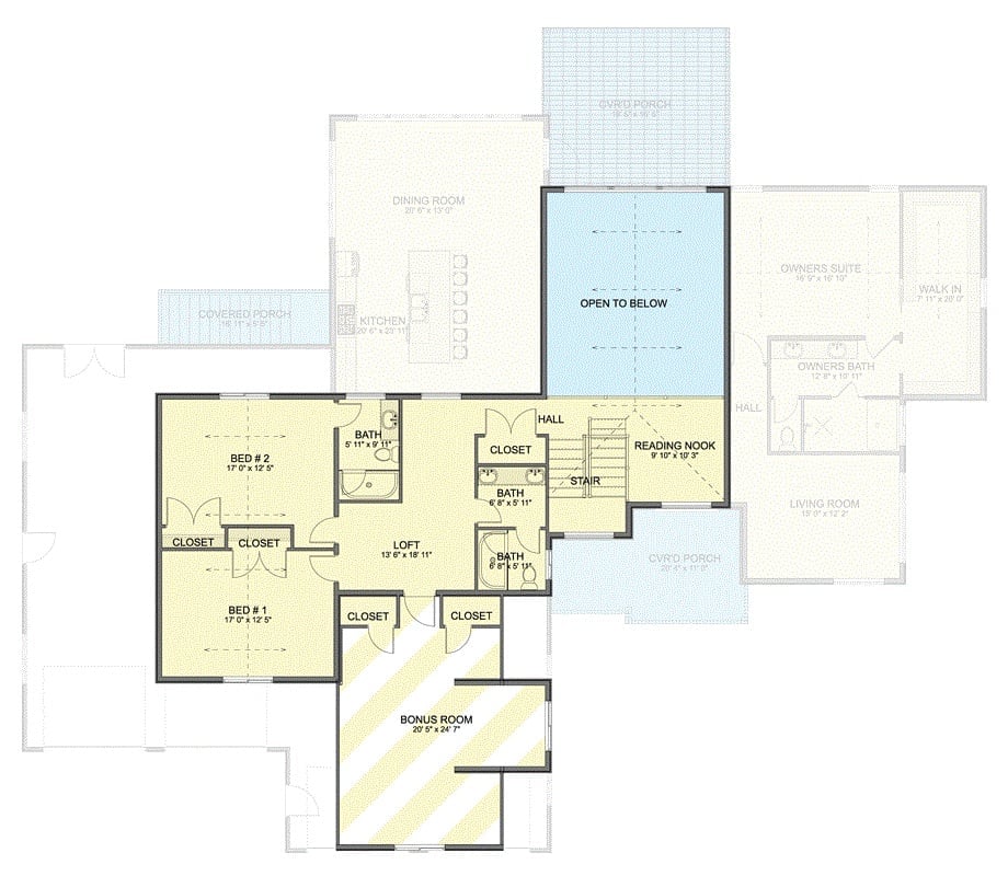 Floor Plan - Second Floor
