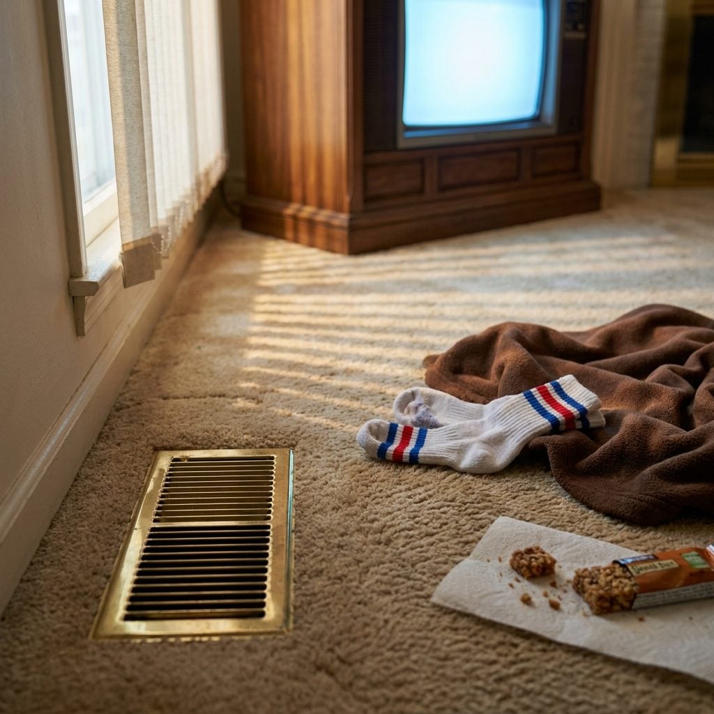 The Heating Vent You Sat On While Watching TV Because the Floor Was the Only Seat That Felt Right