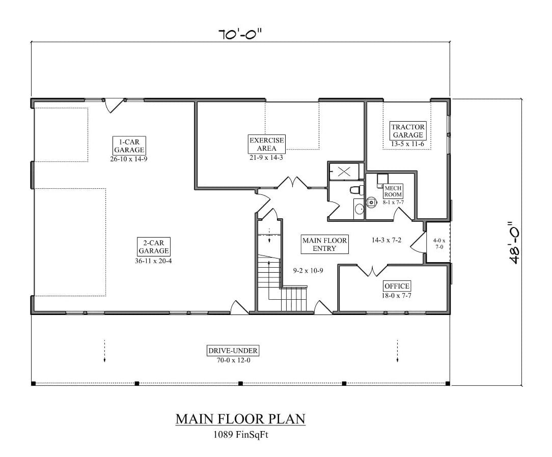 Floor Plan - Main Floor