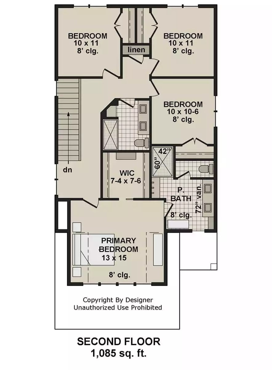 Floor Plan - Second Floor