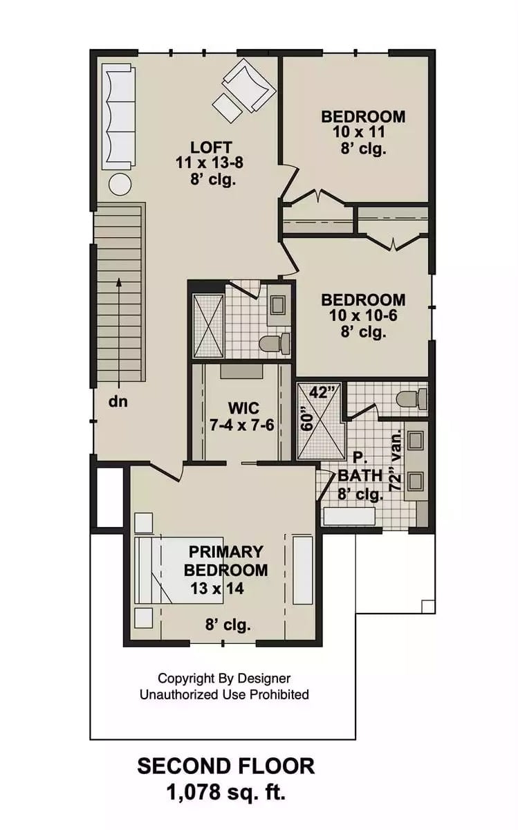 Floor Plan - Second Floor