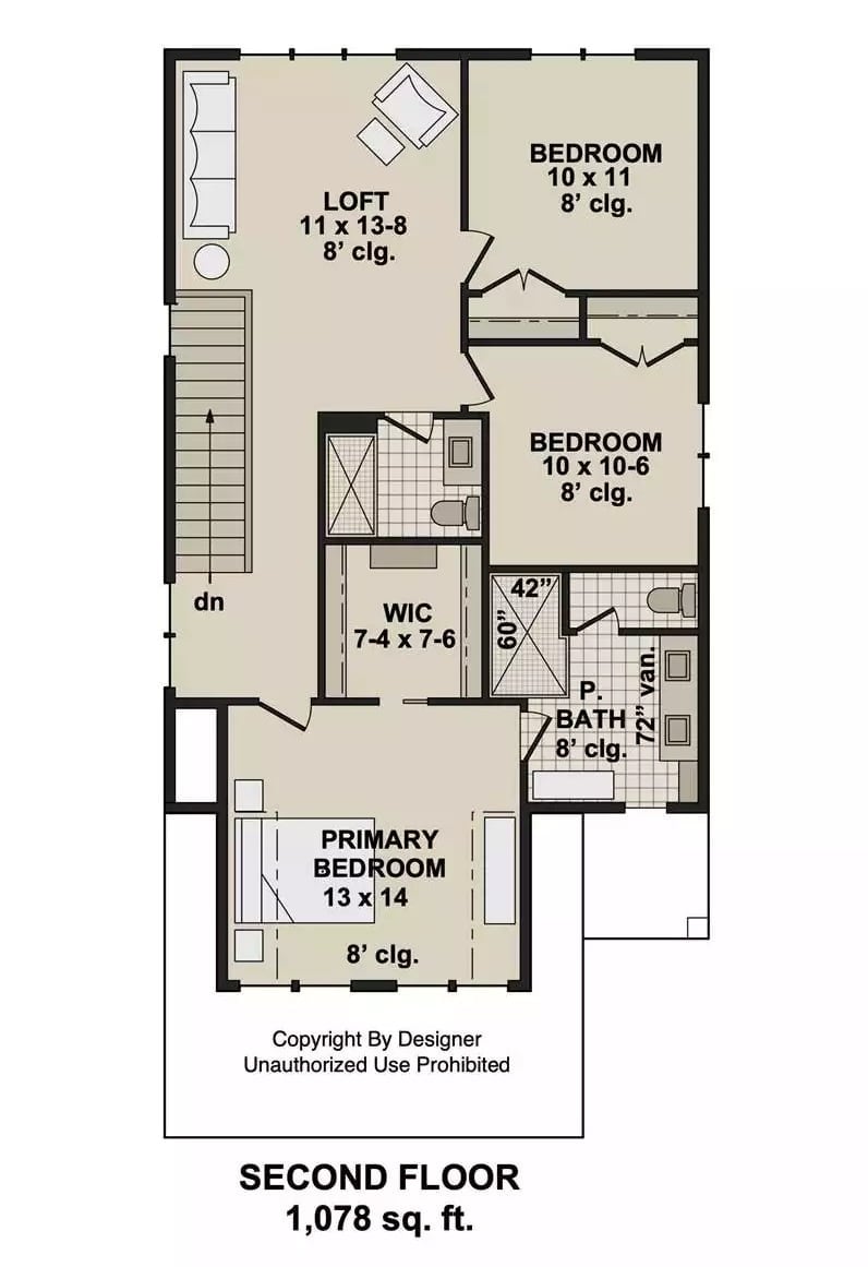 Floor Plan - Second Floor