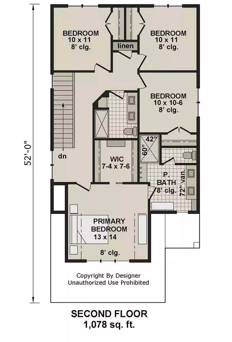 Floor Plan - Second Floor