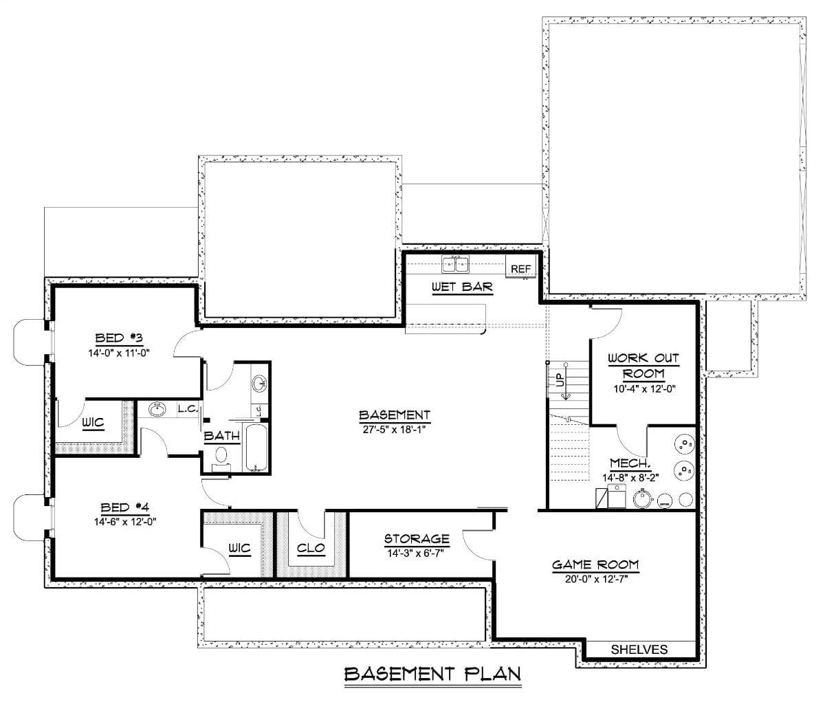Floor Plan - Basement