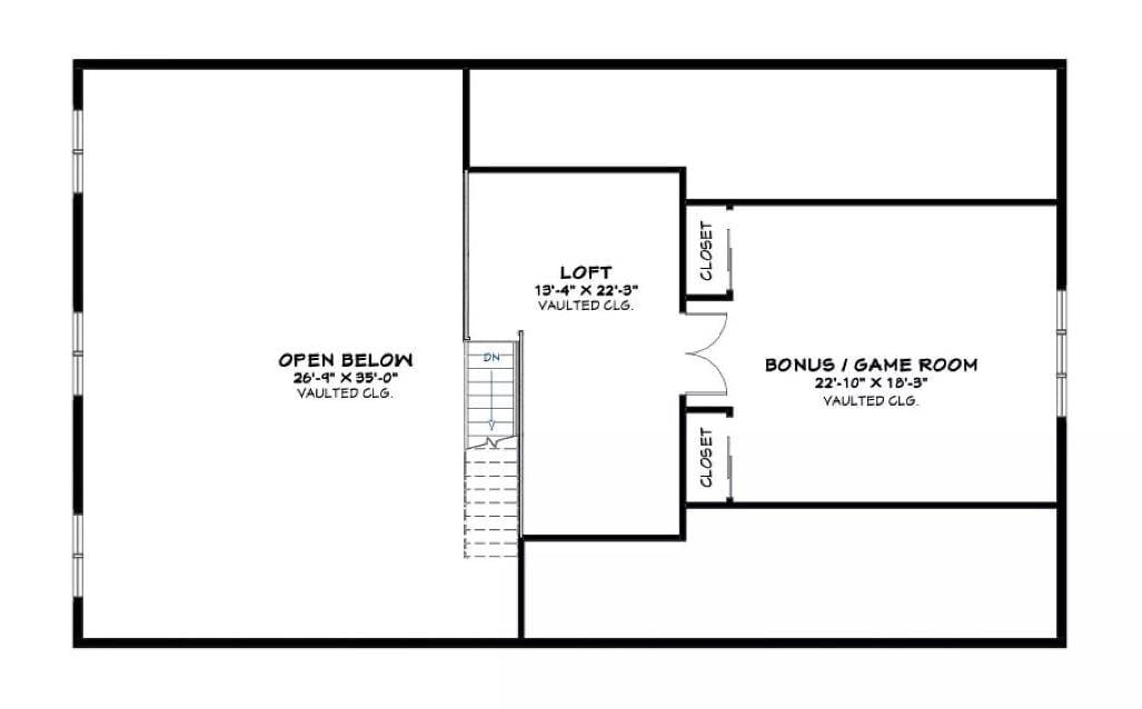 Floor Plan - Second Floor