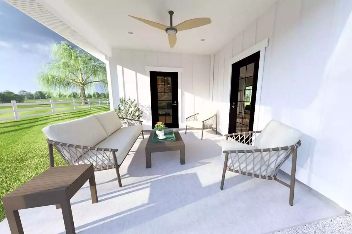 Covered Porch Furniture That Actually Invites You to Sit Down