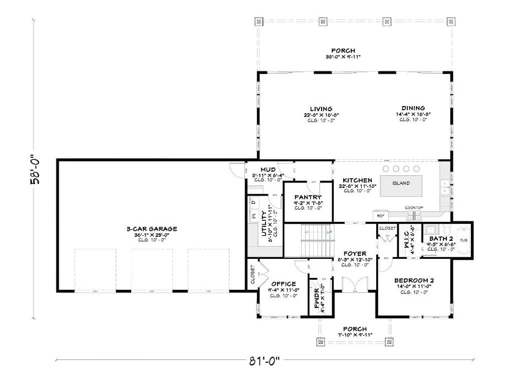 Floor Plan - Main Floor