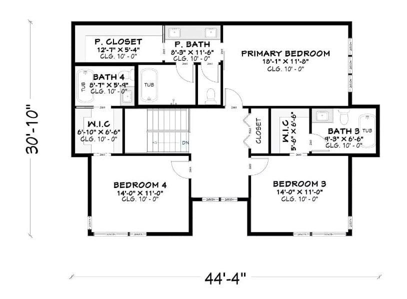 Floor Plan - Second Floor