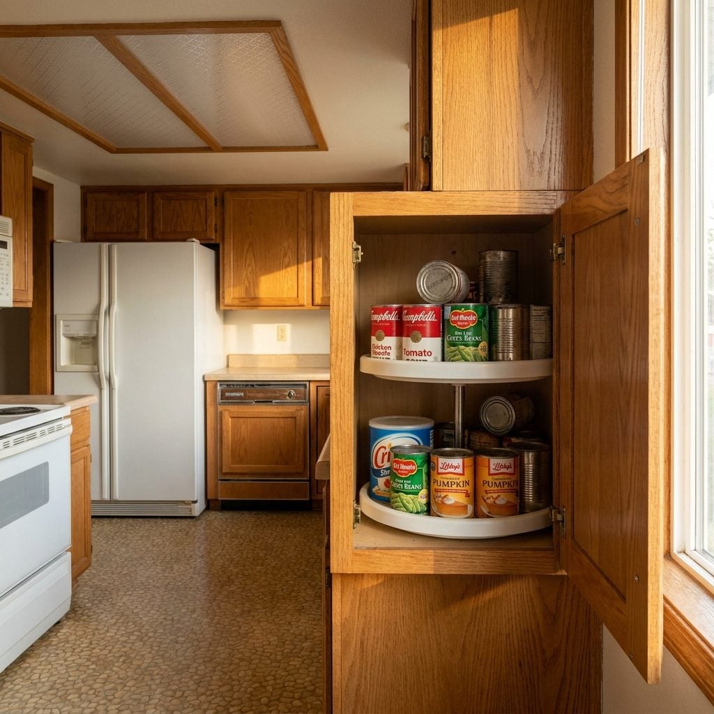 The Lazy Susan in the Corner Cabinet That Ate Canned Goods Alive