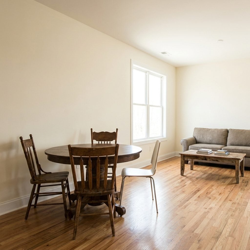 Leaving the Dining Area Undefined Because You're Not Sure You'll Use It