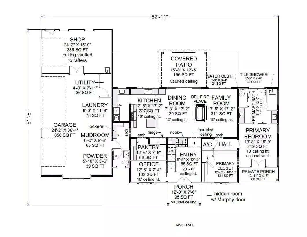 Floor Plan - Lindenfield Drive 4-Bedroom Farmhouse with Hidden Room Designed for Families Who Actually Like Spending Time Together