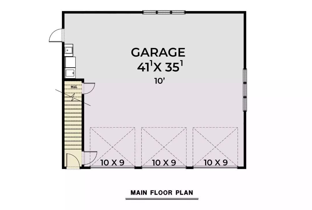 Floor Plan - Main Floor