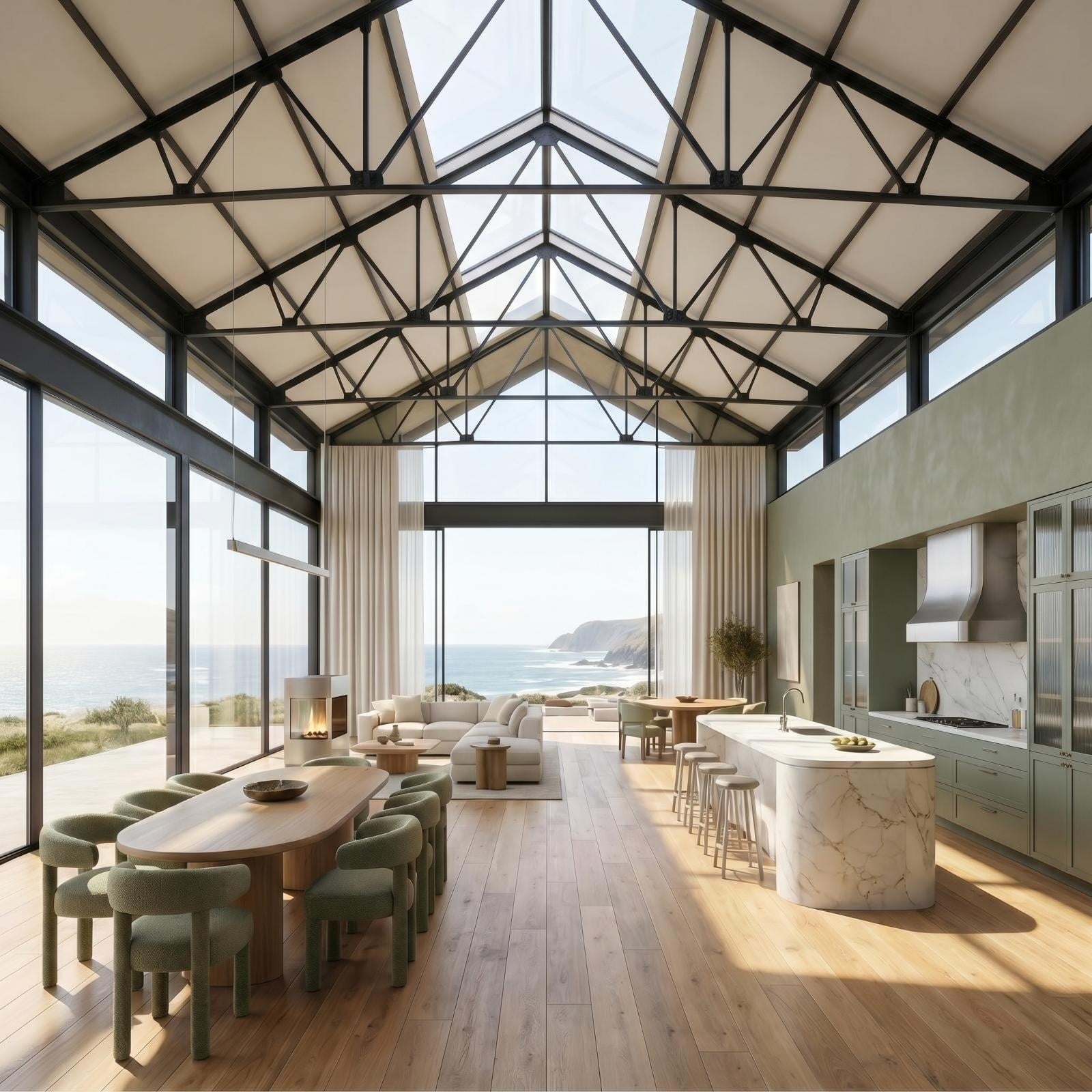 The Locomotive Shed Was Headed for Demolition. This Couple Realized No Building On Earth Would Have a Ceiling Like These. Here Are 36 Before & Afters that Show What Happened Next