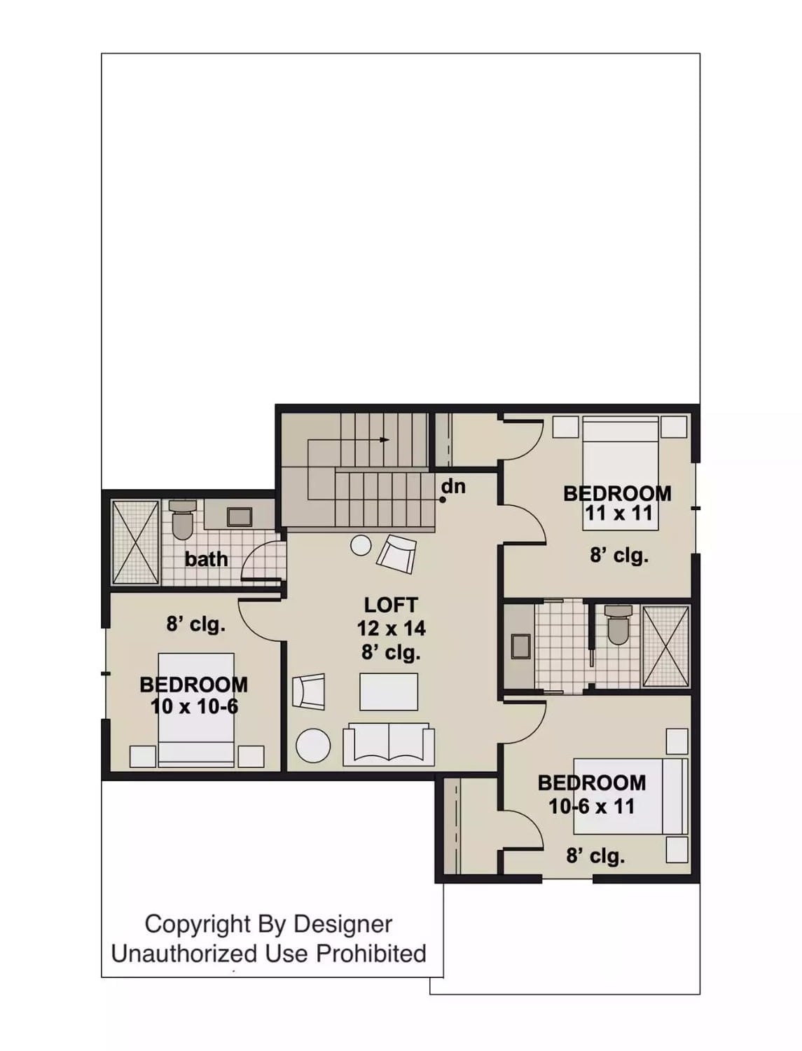 Floor Plan - Second Floor