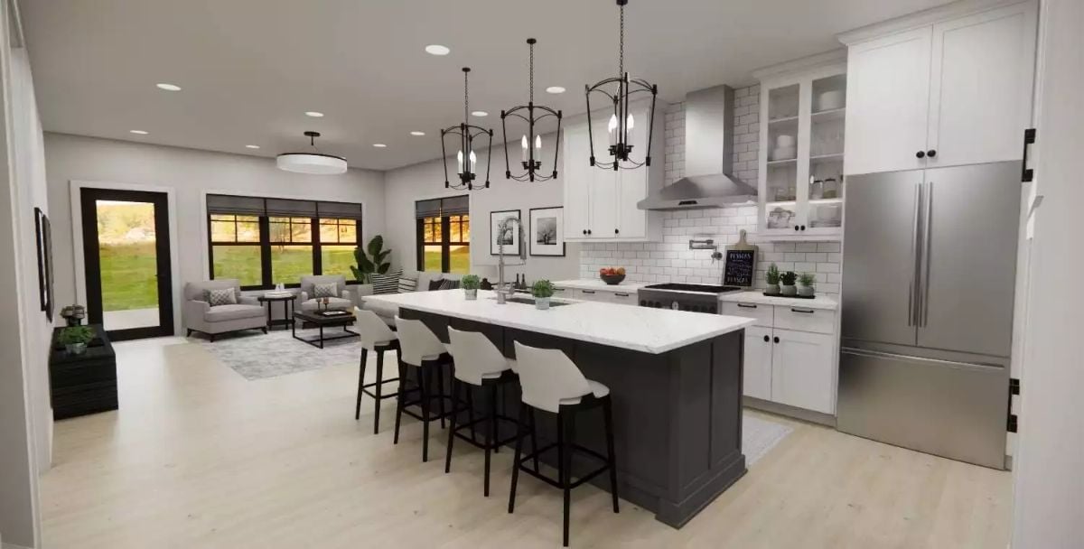 Where the Kitchen Earns Its Square Footage and the Living Room Doesn't Compete