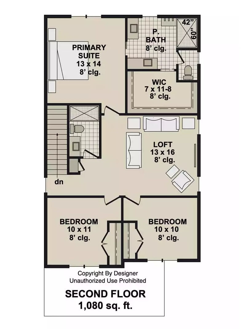 Floor Plan - Second Floor